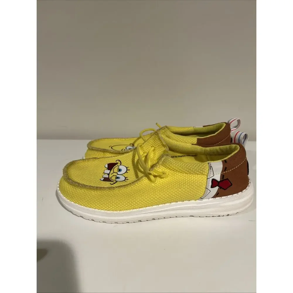 Hey Dude Spongebob Squarepants Size J4 Yellow